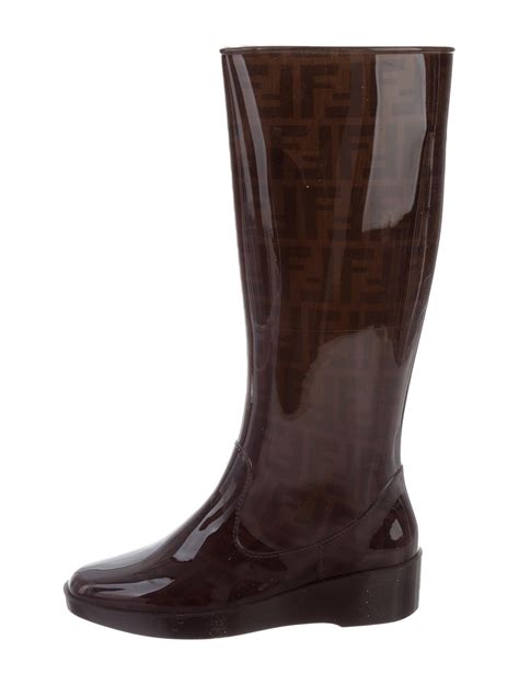 fendi rain boots womens|genuine Fendi boots.